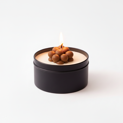 Vela Aromática Canela encendida