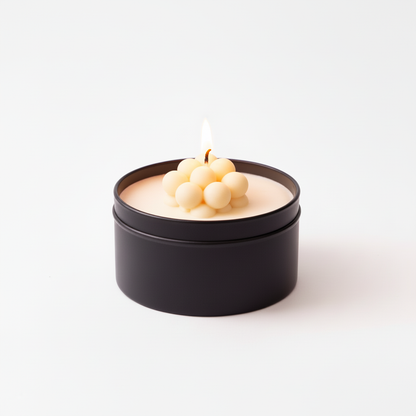 Vela Aromática Geranio encendida