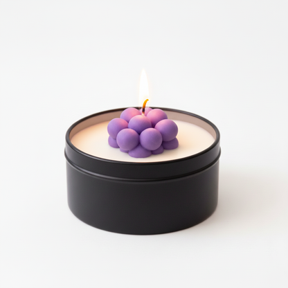 Vela de Lavanda Encendida